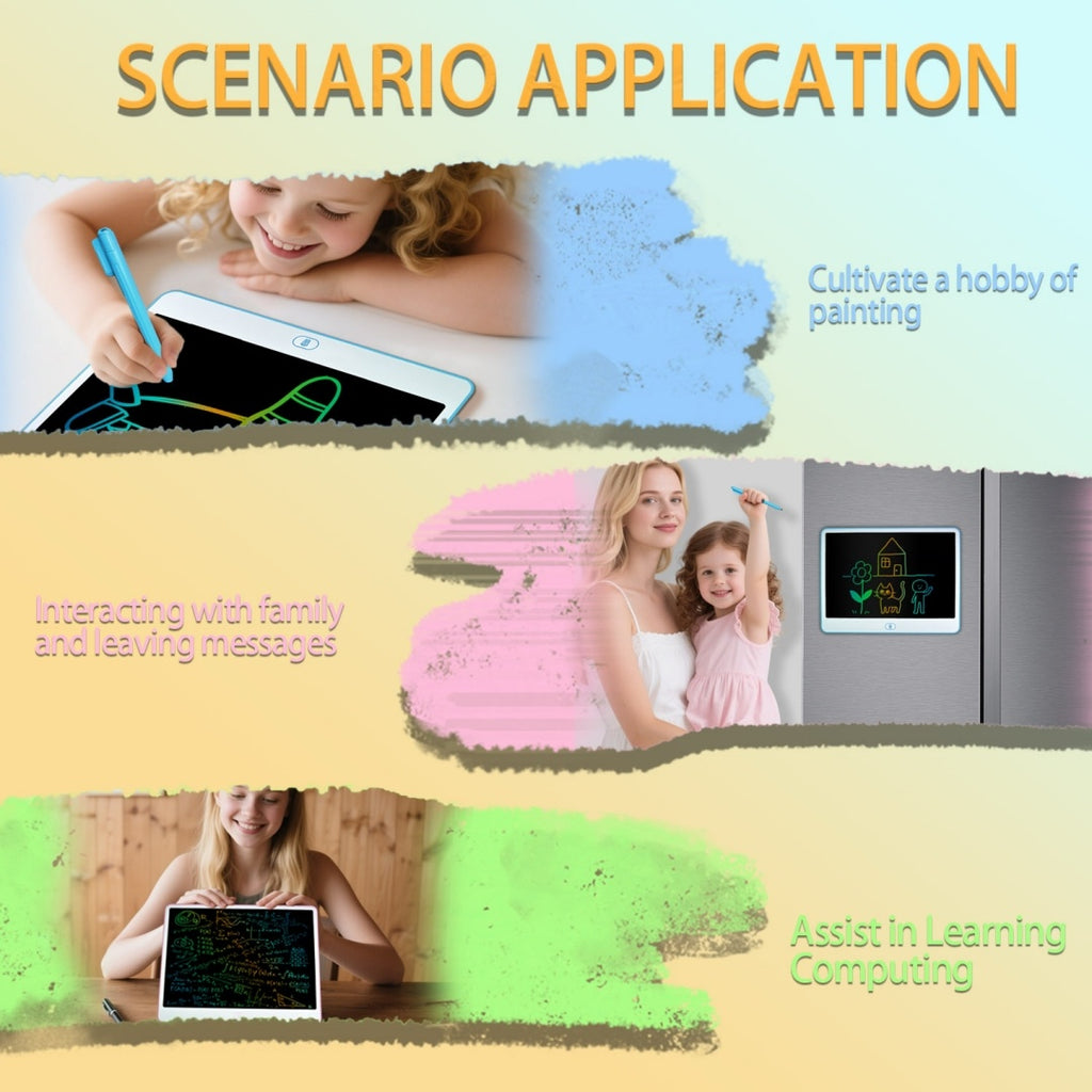 13-Inch Colorful LCD Writing Tablet for Kids