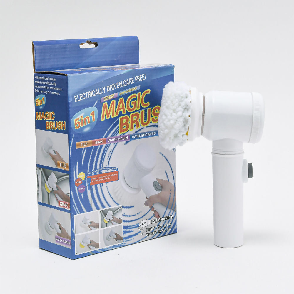 Rechargeable Electric Kitchen Cleaning Scrubber Brush