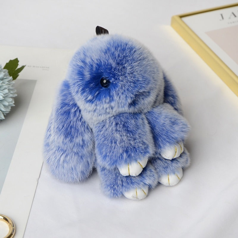 1PC Handmade Soft Plush Rabbit Toy