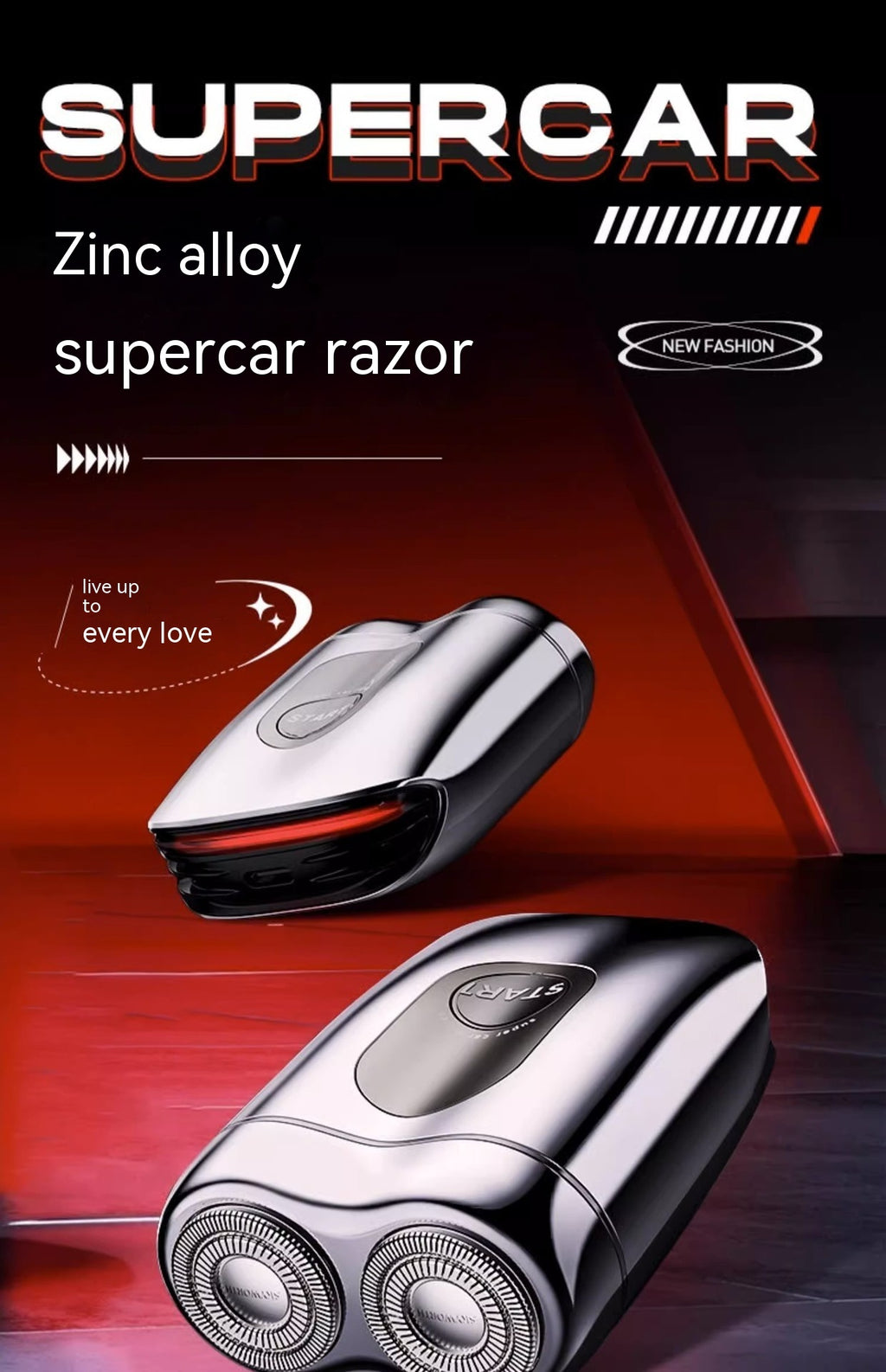 Super Running Men's Mini Electric Shaver