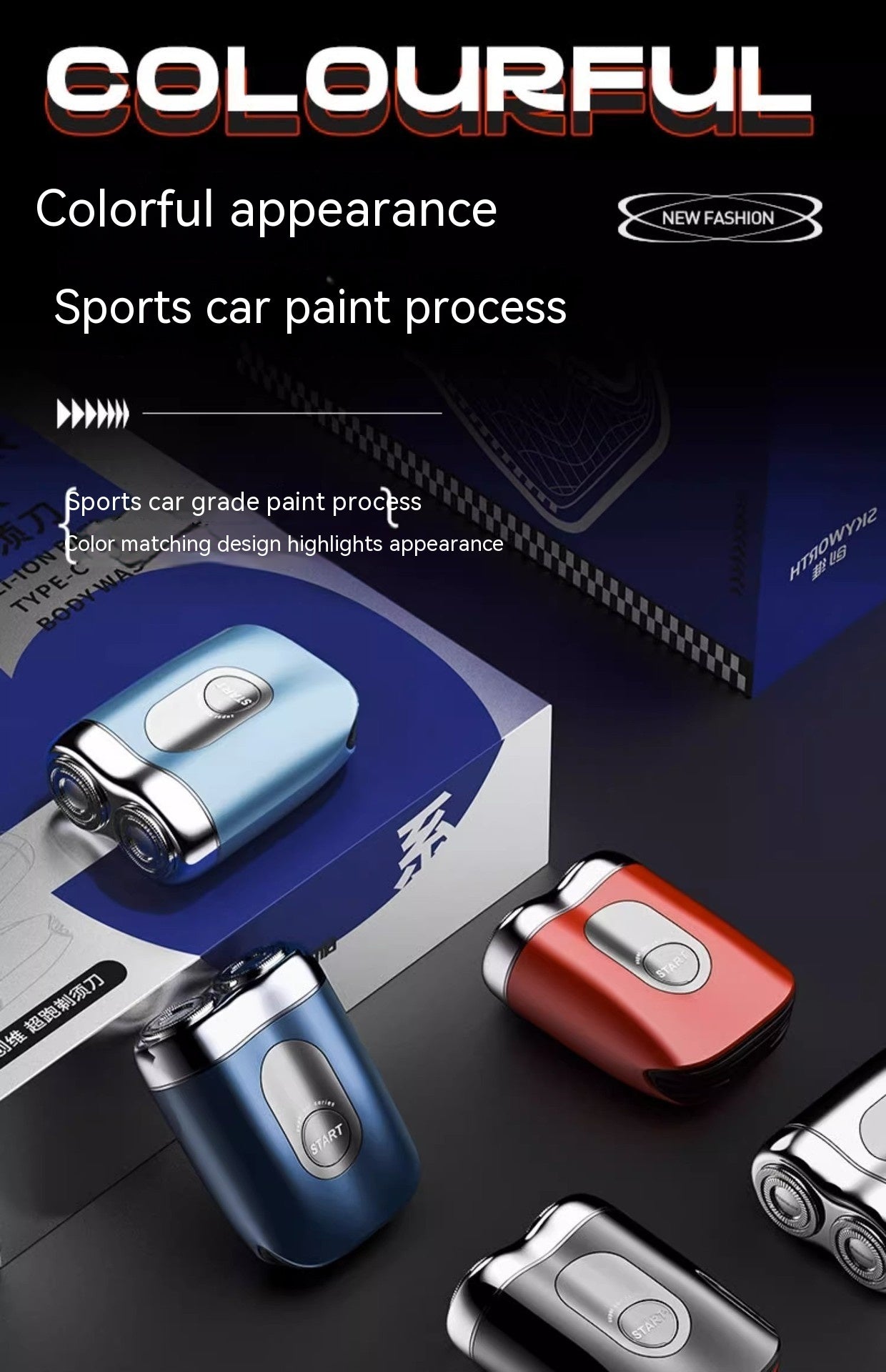 Super Running Men's Mini Electric Shaver