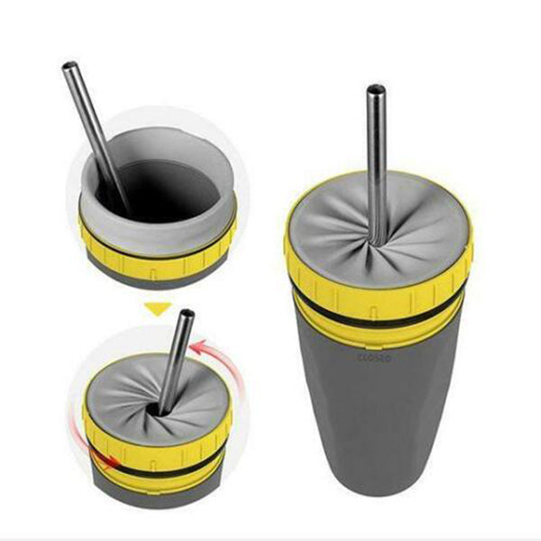 Portable Double Insulated Travel Tumbler Cup