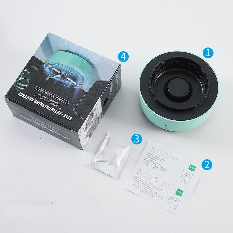 Portable Automatic Air Purifying Smoke Ashtray