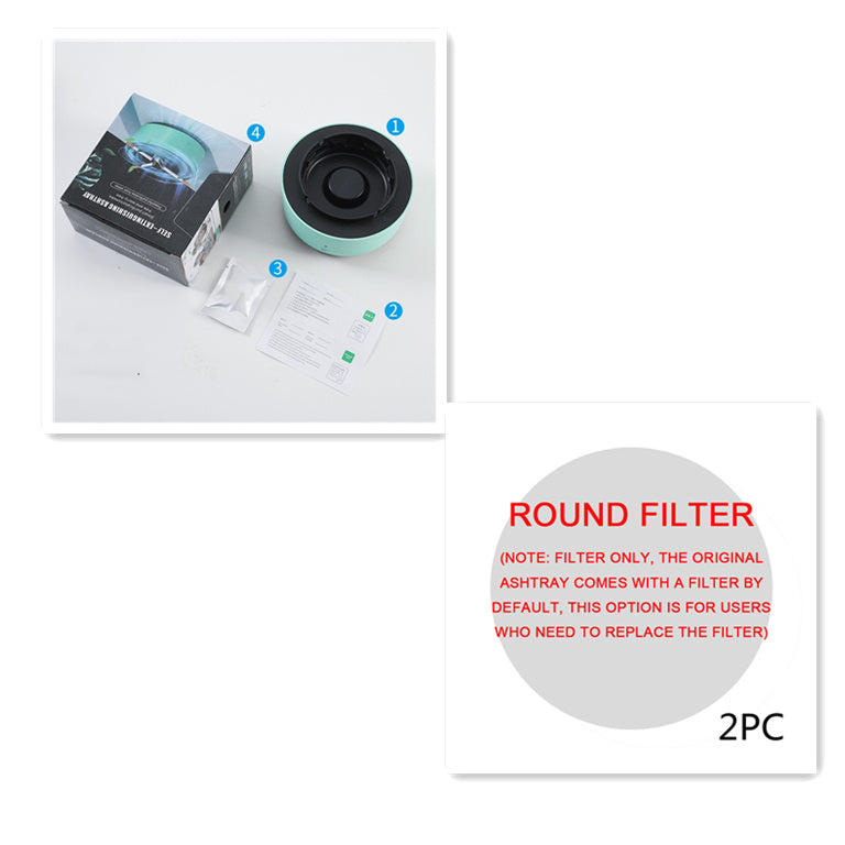Portable Automatic Air Purifying Smoke Ashtray