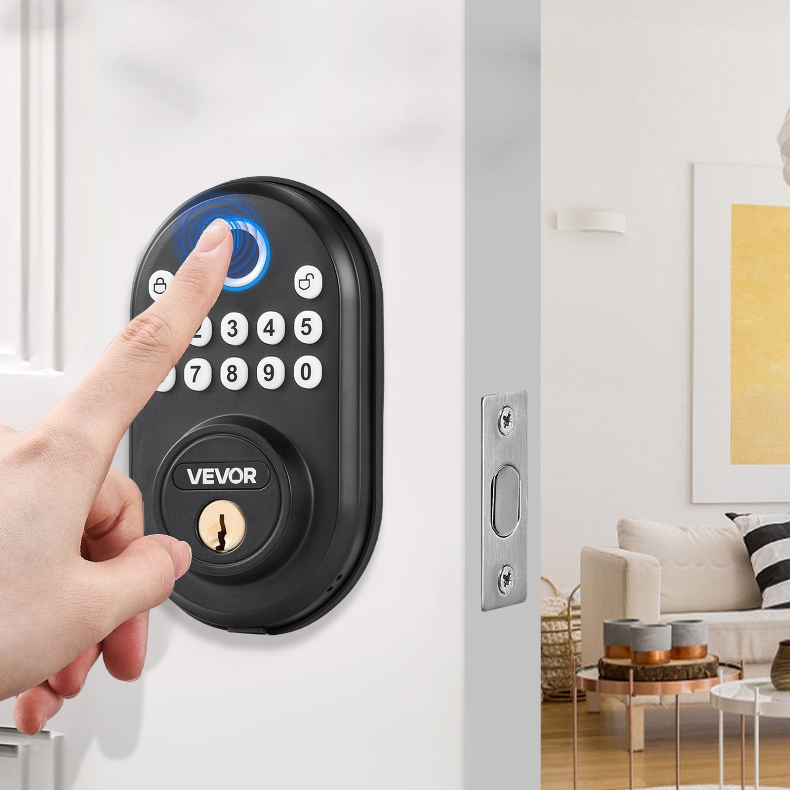 Fingerprint Keyless Smart Door Lock