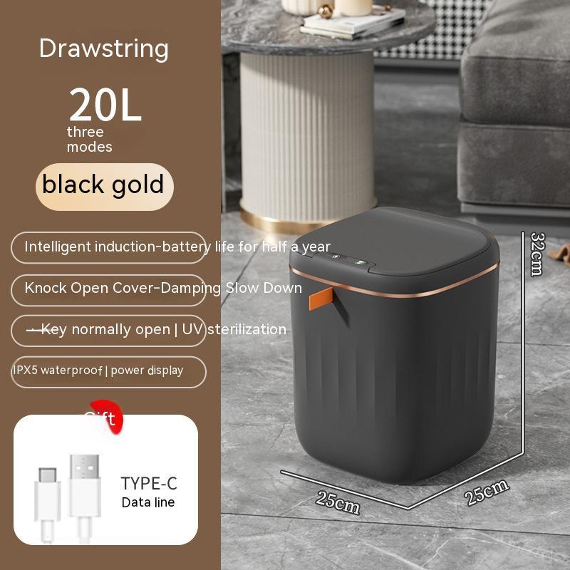Automatic Smart Sensor Trash Can with Lid
