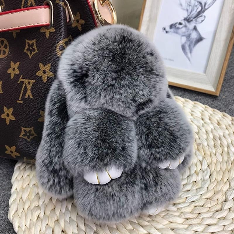 1PC Handmade Soft Plush Rabbit Toy