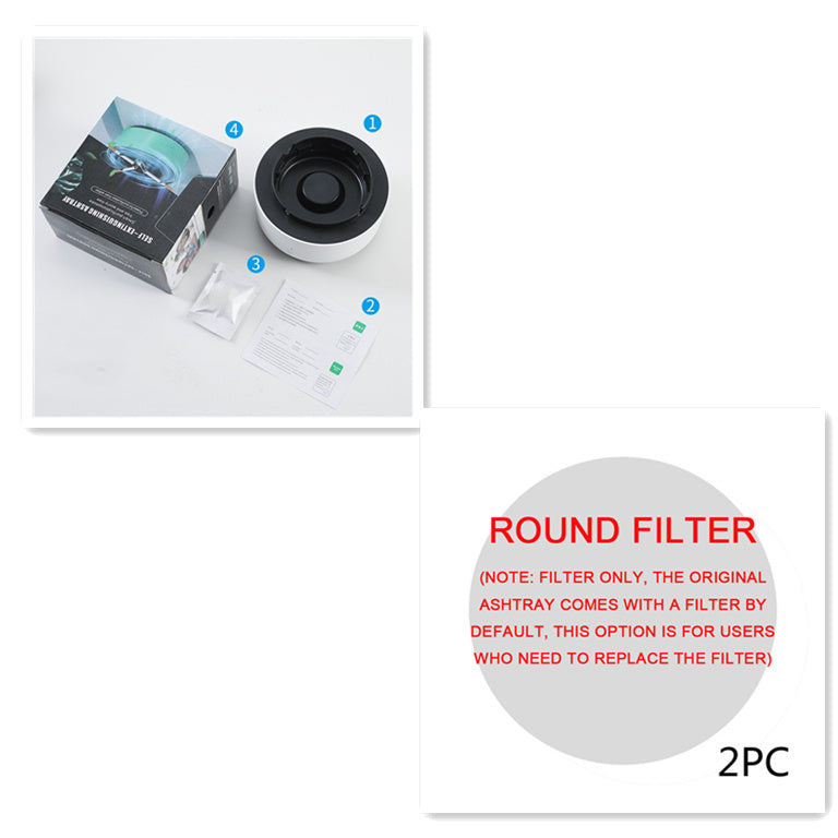 Portable Automatic Air Purifying Smoke Ashtray