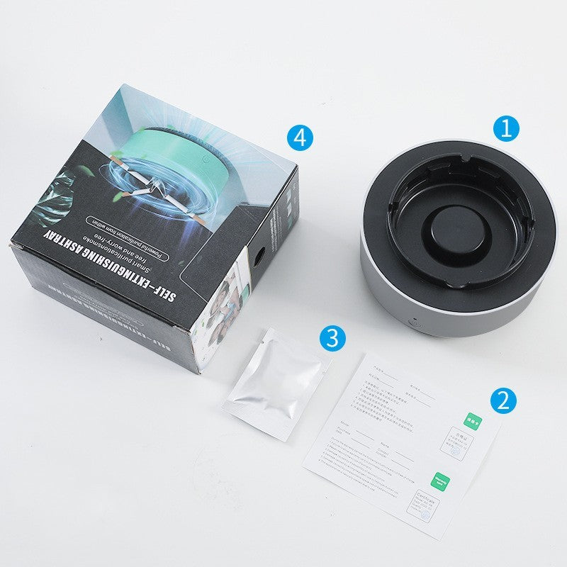 Portable Automatic Air Purifying Smoke Ashtray