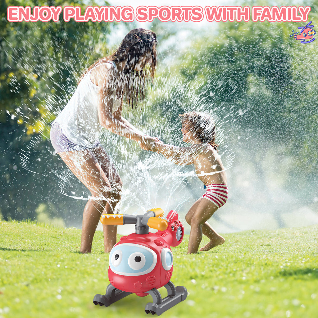 4-in-1 Kids Water Sprinkler Baseball Set