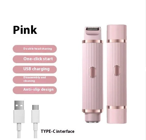 Double-Headed Electric Women’s Shaver