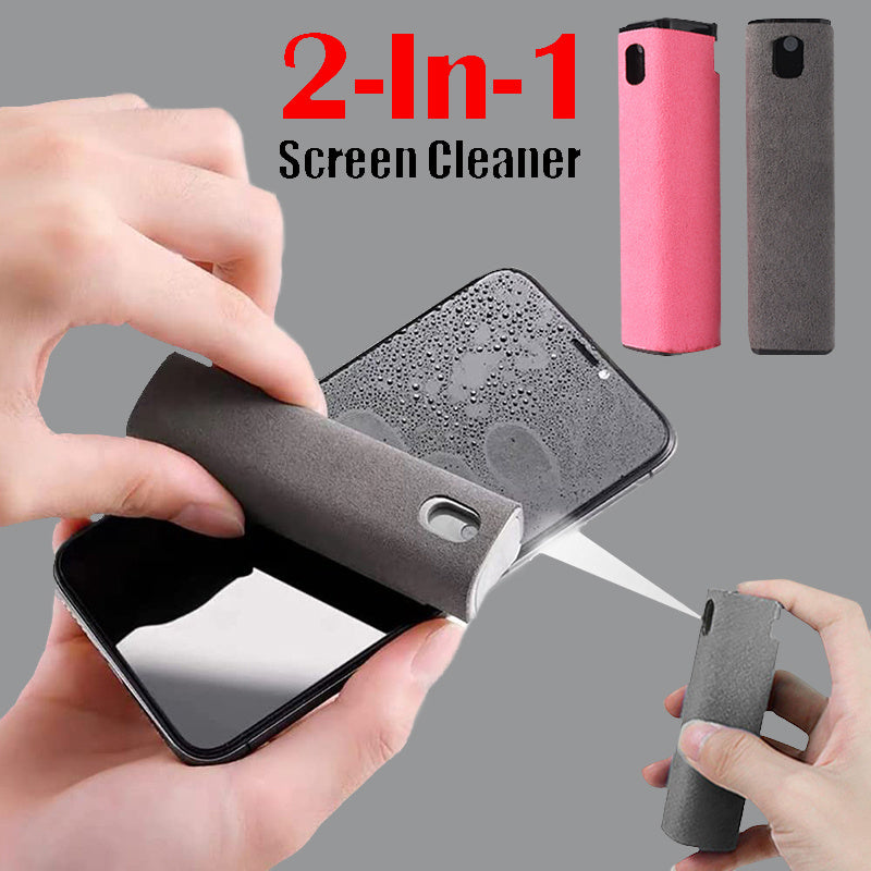 Portable 2-in-1 Screen Cleaning Kit