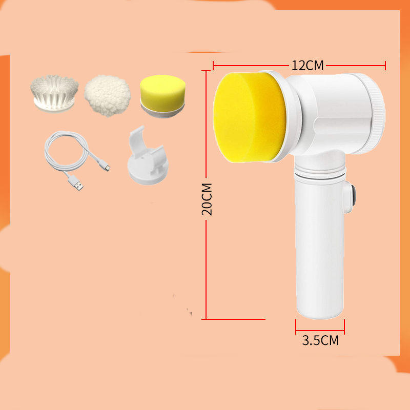 Rechargeable Electric Kitchen Cleaning Scrubber Brush