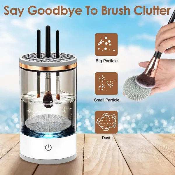 3-in-1 Automatic Makeup Brush Cleaner