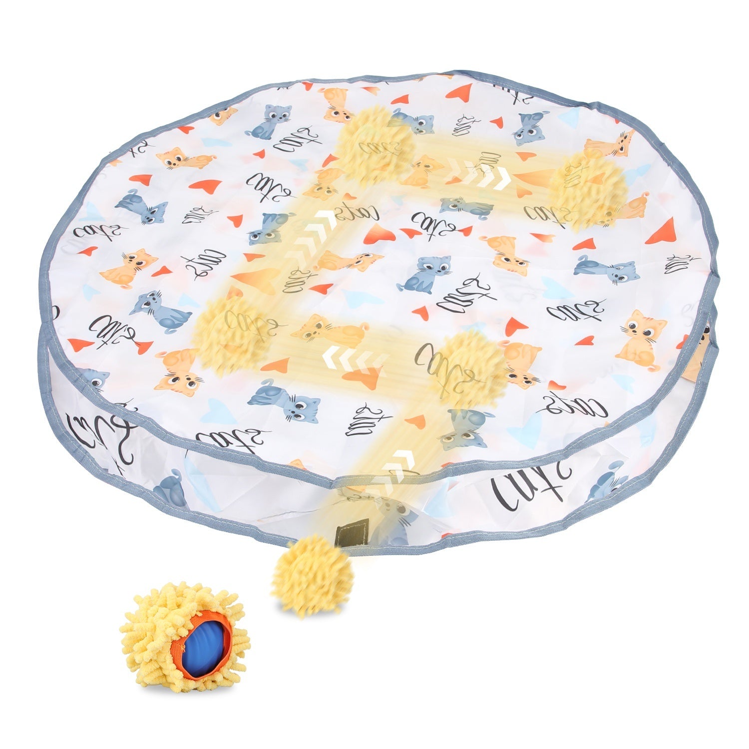 Rechargeable Motion-Activated Interactive Cat Toy Ball