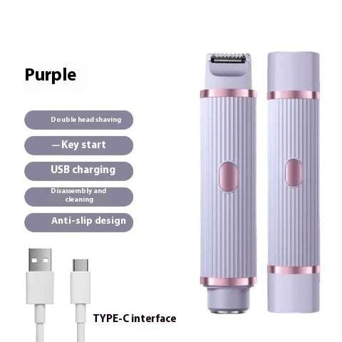 Double-Headed Electric Women’s Shaver