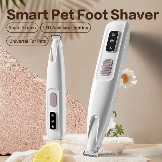 Rechargeable Waterproof Pet Paw Hair Trimmer