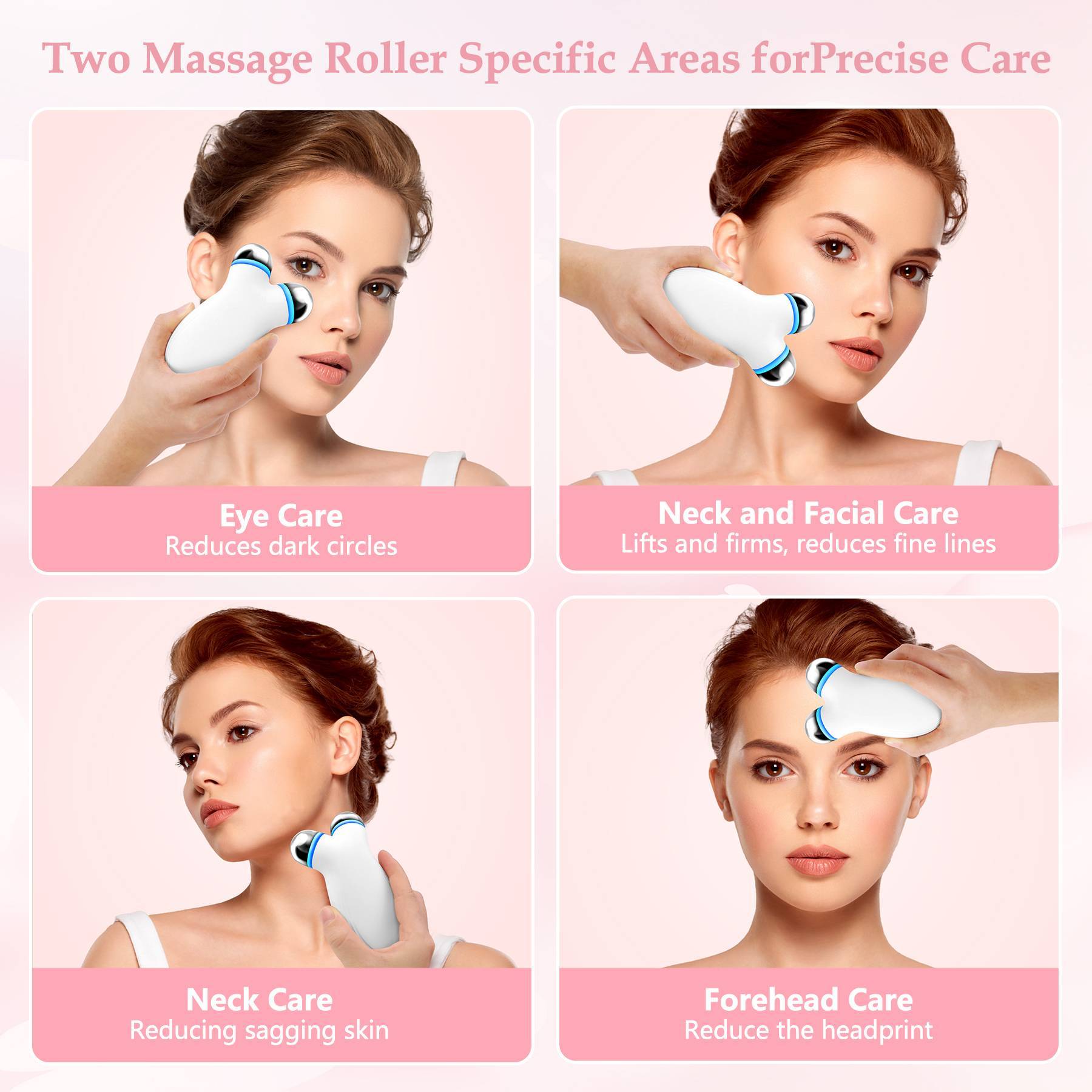 Microcurrent Anti-Aging Facial Lifting Device