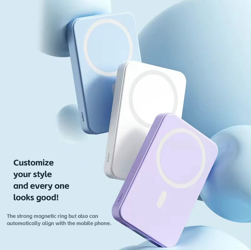 Magnetic 10000mAh Wireless Fast Charging Power Bank