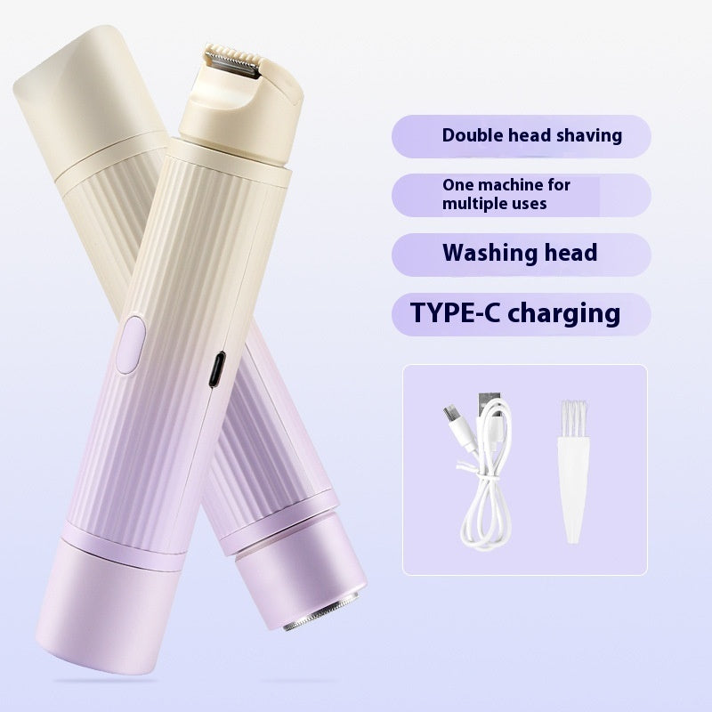 Double-Headed Electric Women’s Shaver