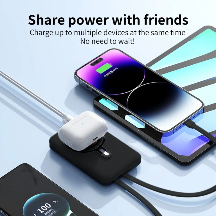 Magnetic 10000mAh Wireless Fast Charging Power Bank