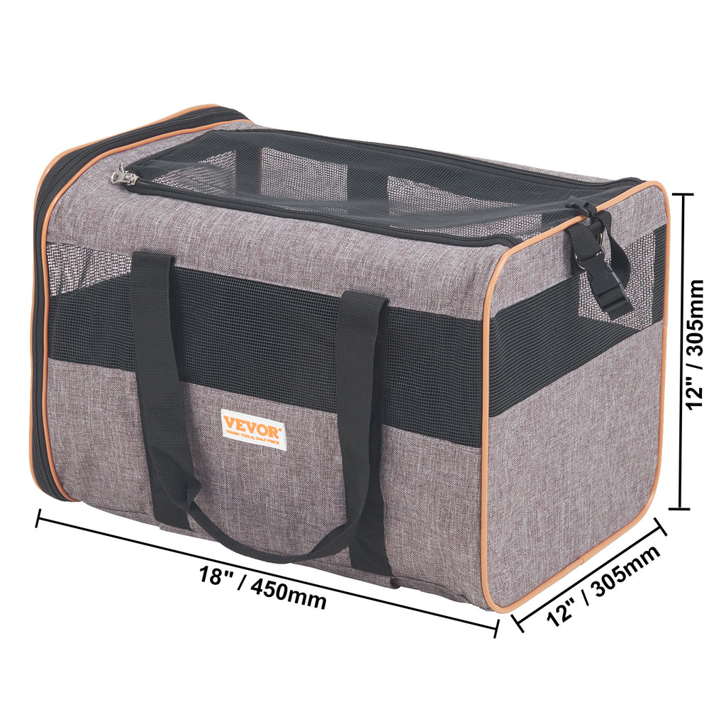Airline Rolling Pet Carrier with Wheels