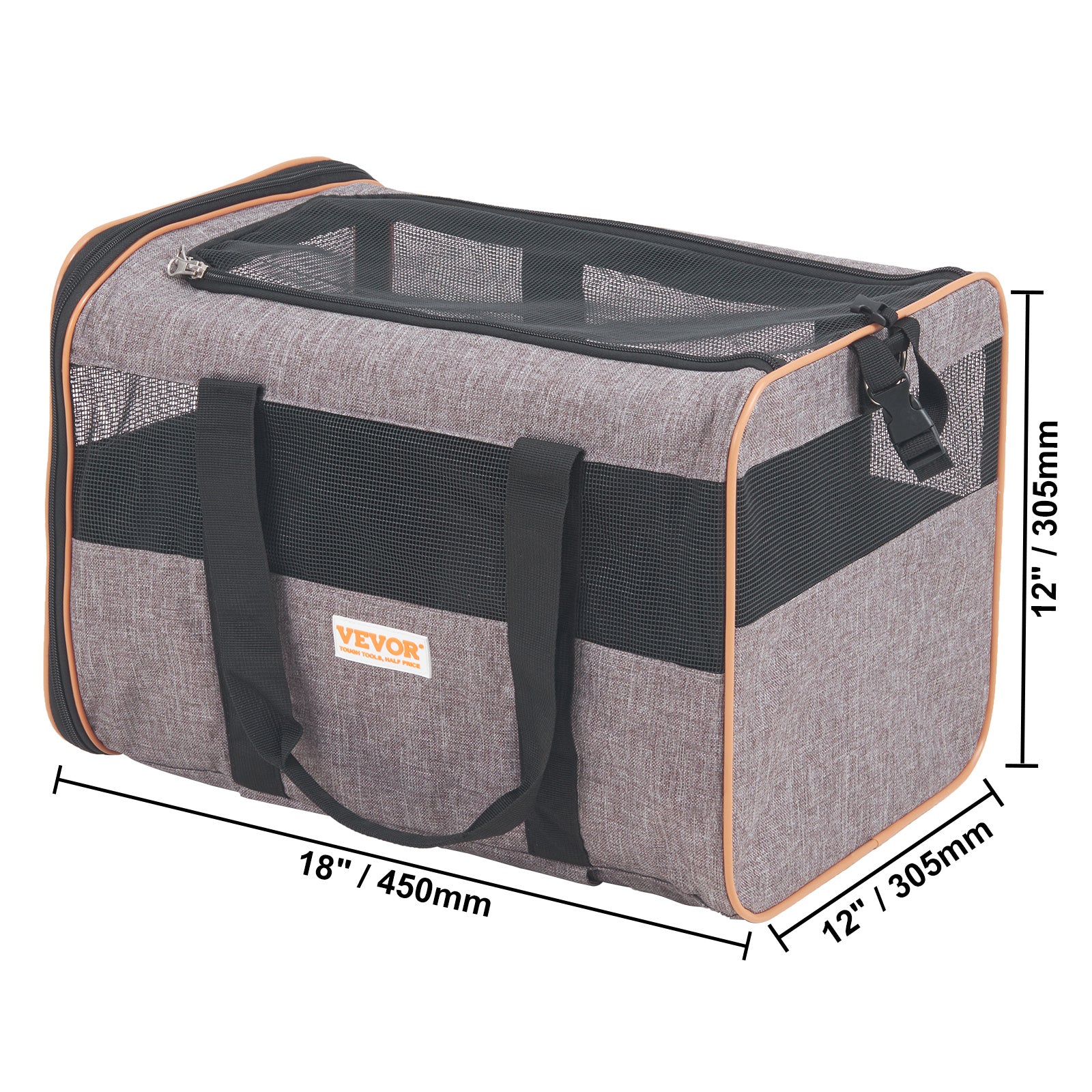 Airline Rolling Pet Carrier with Wheels