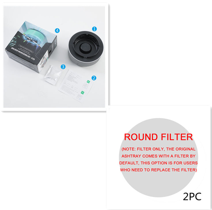 Portable Automatic Air Purifying Smoke Ashtray