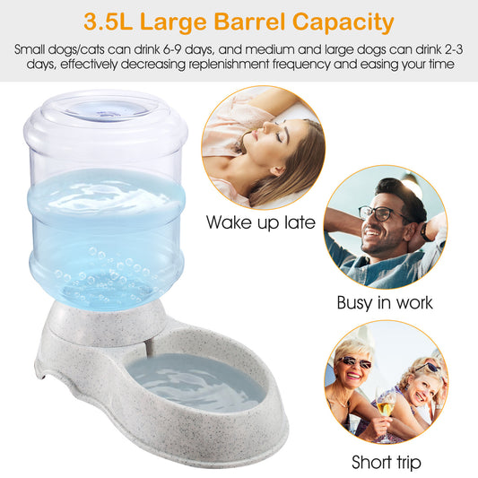 Automatic 3.5L Gravity Pet Water Dispenser