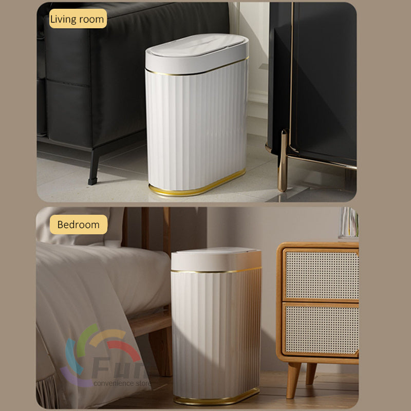 Automatic Smart Sensor Trash Can with Lid