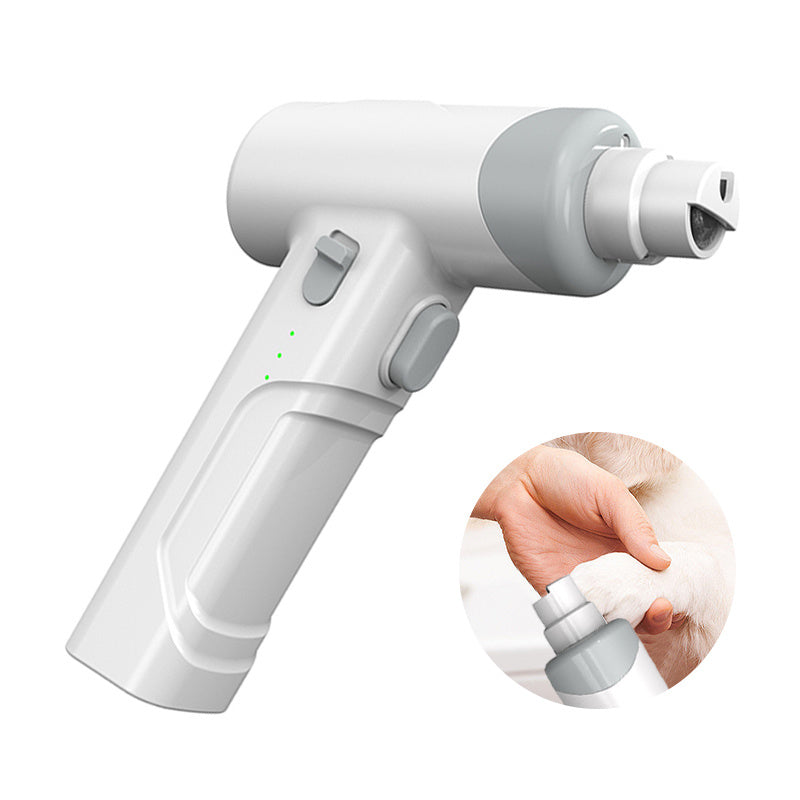 Rechargeable LED Pet Nail Clipper Trimmer