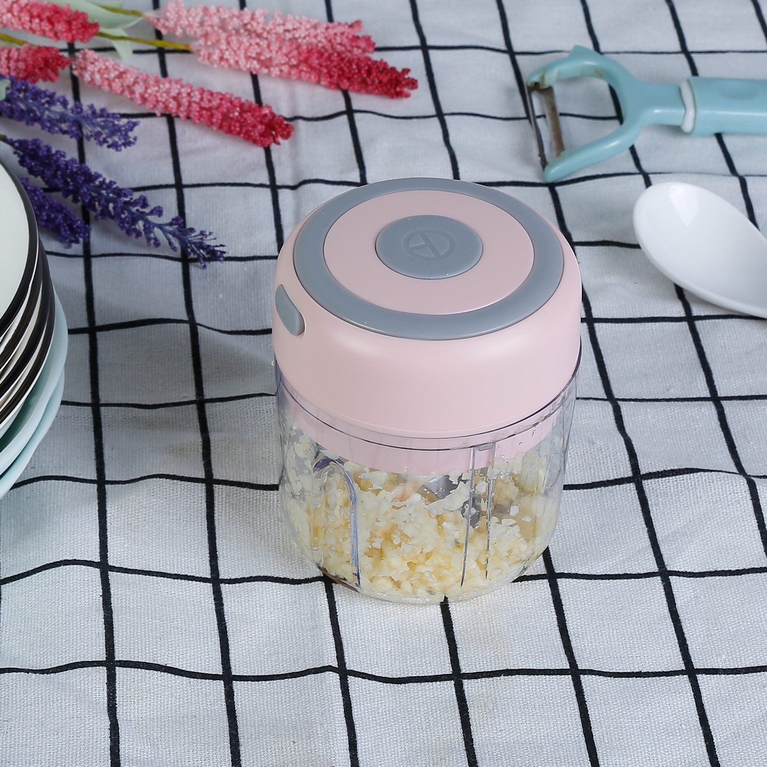 Mini Electric Cordless Food Chopper Blender