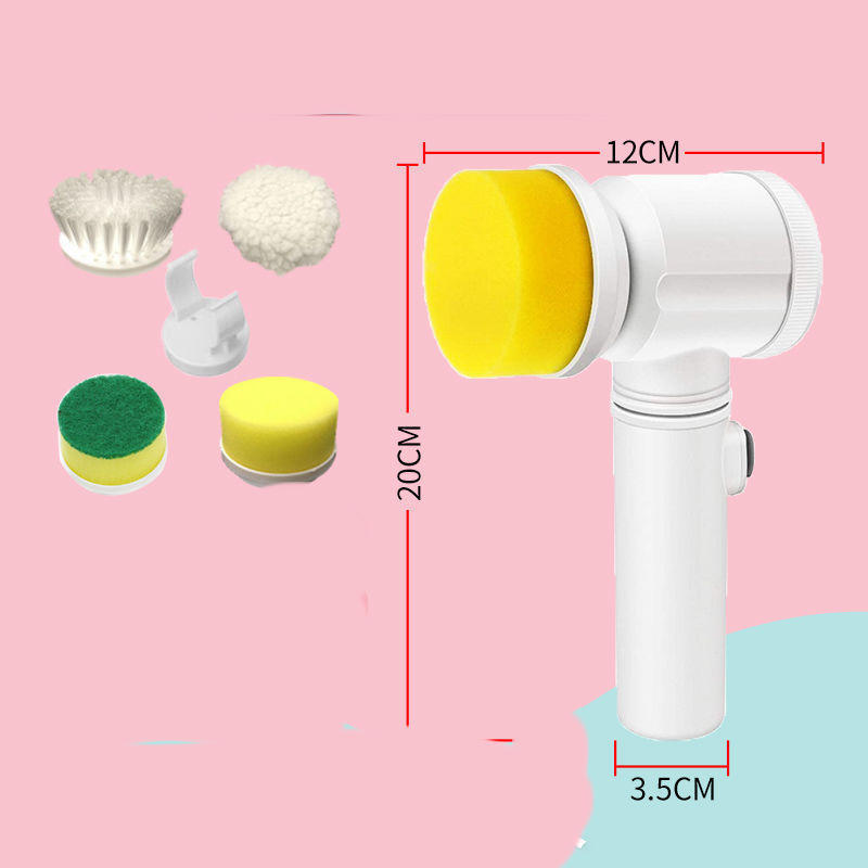 Rechargeable Electric Kitchen Cleaning Scrubber Brush
