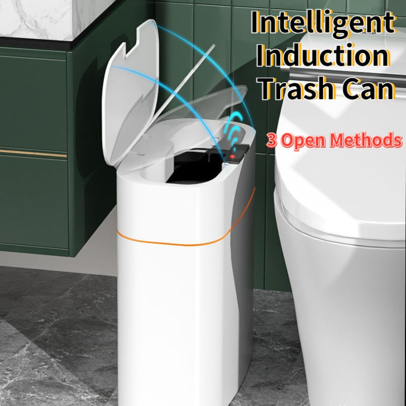 Automatic Smart Sensor Trash Can with Lid