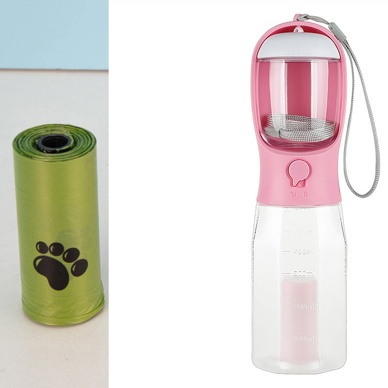 Pet Food Feeder Drinker Bottle