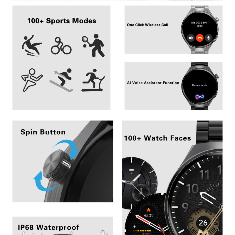 SENBONO V19 Men’s Smart Fitness Watch