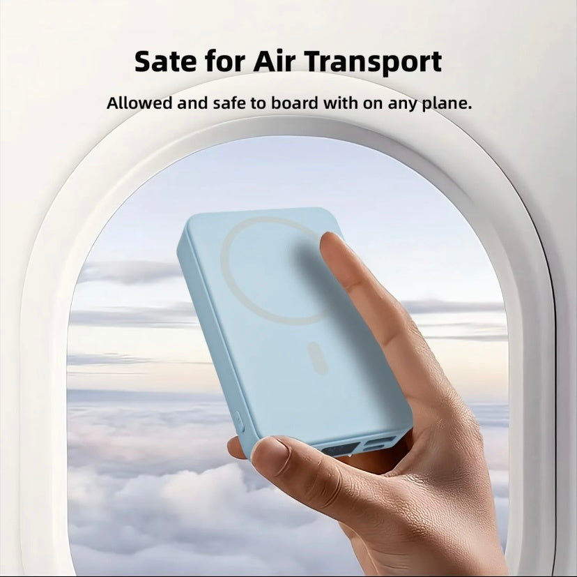 Magnetic 10000mAh Wireless Fast Charging Power Bank