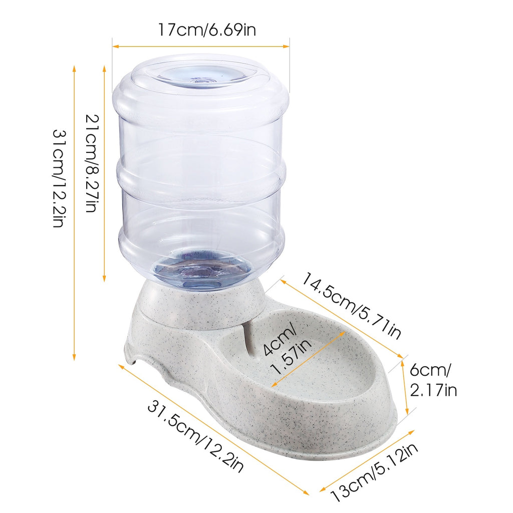 Automatic 3.5L Gravity Pet Water Dispenser
