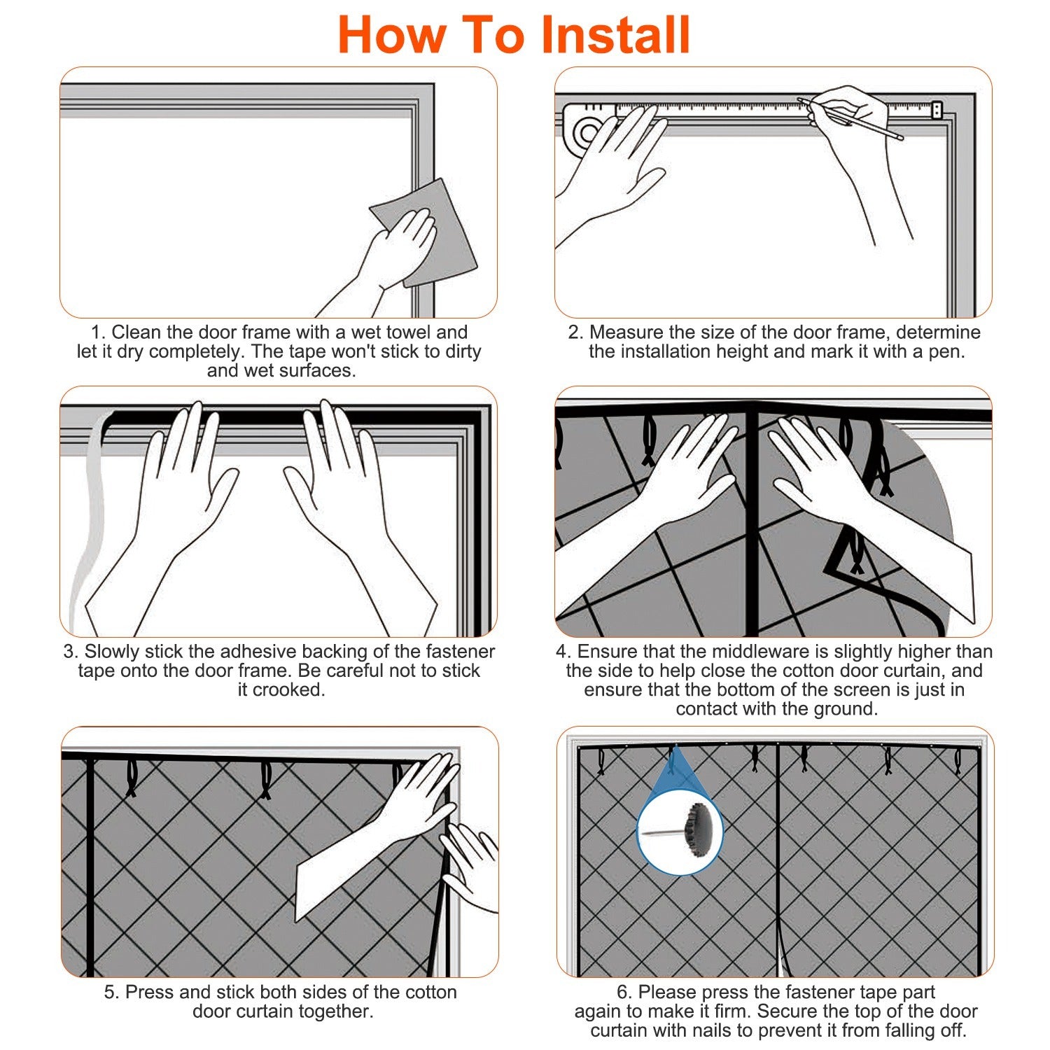 Magnetic Thermal Insulated Garage Door Curtain