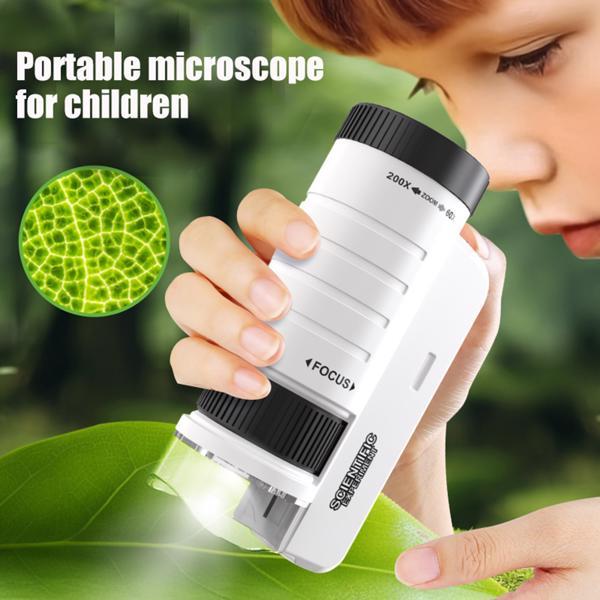 5804A Kids Educational Microscope Science Toy