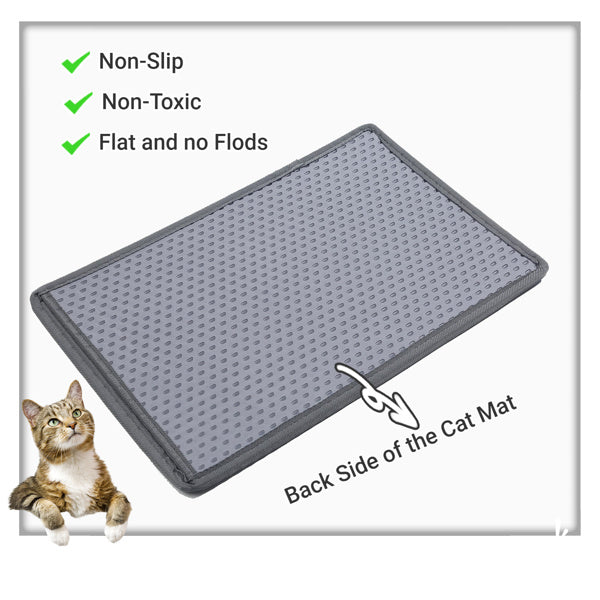 Splash-Proof Cat Litter Filter Mat