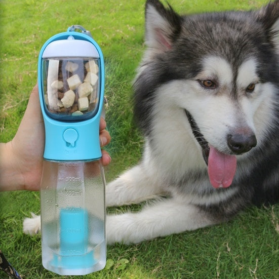 Pet Food Feeder Drinker Bottle