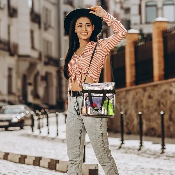 Clear Stadium Approved Crossbody Shoulder Bag