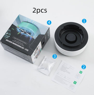 Portable Automatic Air Purifying Smoke Ashtray