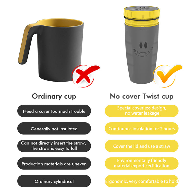 Portable Double Insulated Travel Tumbler Cup
